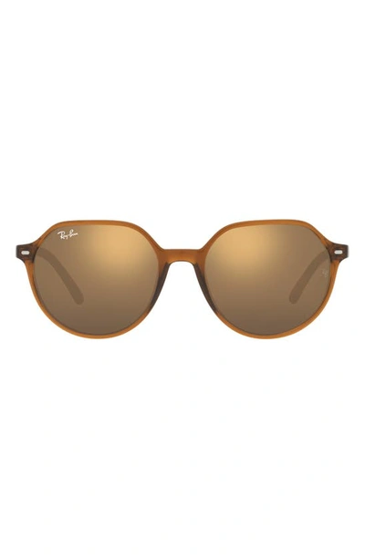 Ray Ban Thalia 51mm Square Sunglasses In Transparent