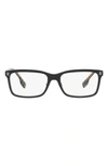 Burberry Foster Demo Rectangular Mens Eyeglasses Be2352 3001 54 In Black