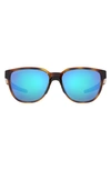 Oakley Actuator 57mm Polarized Rectangular Sunglasses In Tortoise