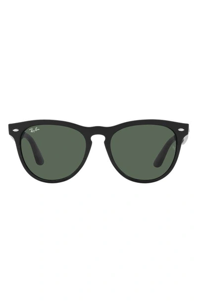 Ray Ban Iris 54mm Phantos Sunglasses In Black