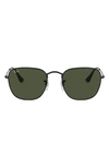 Ray Ban Frank 54mm Square Sunglasses In Black