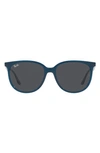 Ray Ban 54mm Square Sunglasses In Dark Grey