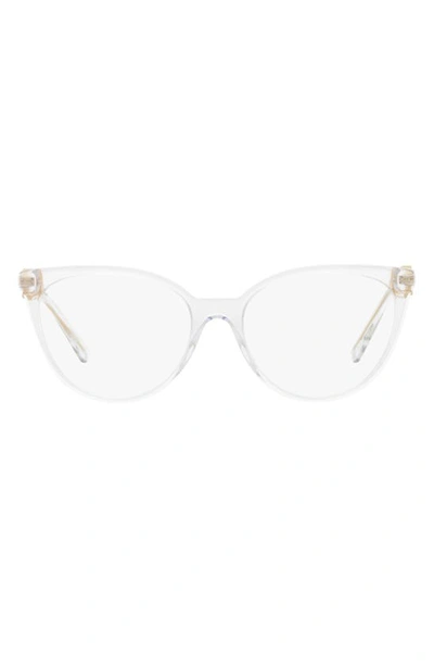 Versace 55mm Phantos Optical Frames In Crystal