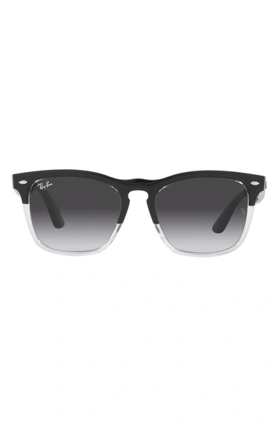 Ray Ban Steve 54mm Square Sunglasses In Black