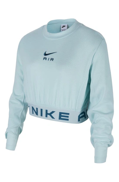 Nike Kids' Air Long Sleeve Top In Jade Ice/ Geode Teal