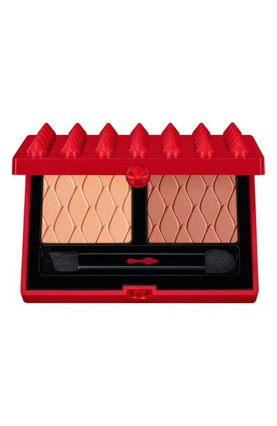 Christian Louboutin Abracadabra Le Duo Eyeshadow Palette In Cool Nudes Chick