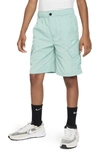 Nike Outdoor Play Big Kids' Woven Cargo Shorts In Green