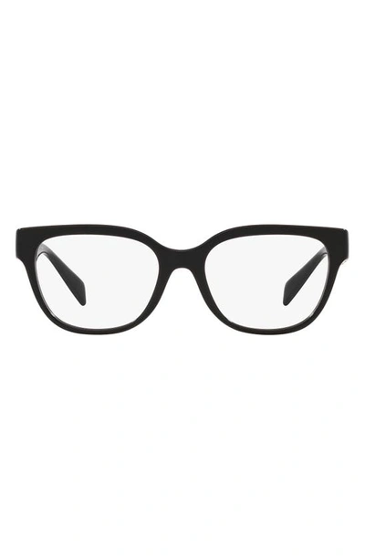 Versace 53mm Optical Glasses In Black