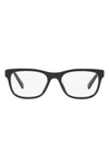Versace 47mm Square Optical Glasses In Black