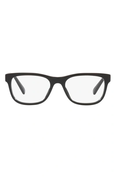 Versace 47mm Square Optical Glasses In Black