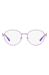 Versace 48mm Phantos Optical Glasses In Violet