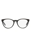 Versace 48mm Phantos Optical Glasses In Black