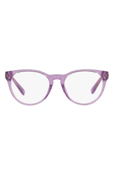 Versace 46mm Phantos Optical Glasses In Lilac