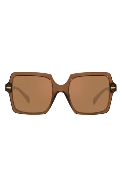 Versace Woman Sunglass Ve4441 In Brown