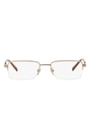 VERSACE 50MM SQUARE OPTICAL GLASSES