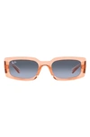 Ray Ban Ray In Transparent Orange