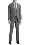 PETER MILLAR TAILORED FIT PLAID WOOL SUIT