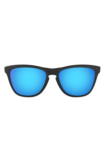 Oakley Frogskins 54mm Rectangular Sunglasses In Matte Black