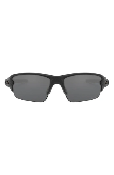 Oakley Flak 2.0 61mm Prizm™ Rectangular Sunglasses In Matte Black