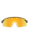 OAKLEY ENCODER STRIKE VENTED 136MM PRIZM™ RIMLESS WRAP SHIELD SUNGLASSES