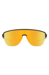 Oakley Corridor 42mm Semirimless Shield Prizm™ Sunglasses In Grey Jeans