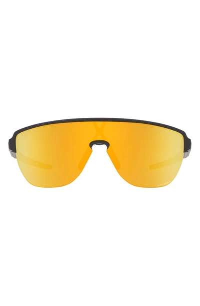Oakley Corridor 42mm Semirimless Shield Prizm™ Sunglasses In Grey Jeans