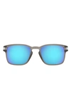 Oakley Latch 55mm Prizm™ Rectangular Sunglasses In Grey