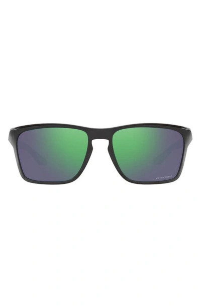 Oakley Sylas 60mm Prizm™ Rectangular Sunglasses In Black