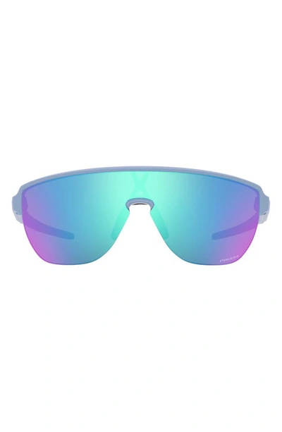 Oakley Corridor 42mm Semirimless Prizm™ Shield Sunglasses In Sapphire