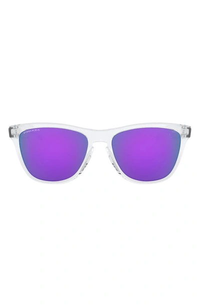 Oakley Frogskins Prizm Violet Square Mens Sunglasses Oo9013 9013h7 55