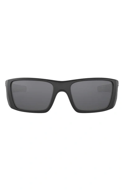 Oakley Fuel Cell 60mm Rectangular Sunglasses In Black