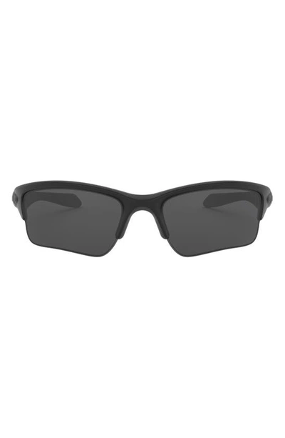 Oakley Quarter Jacket 61mm Rectangular Sunglasses In Black