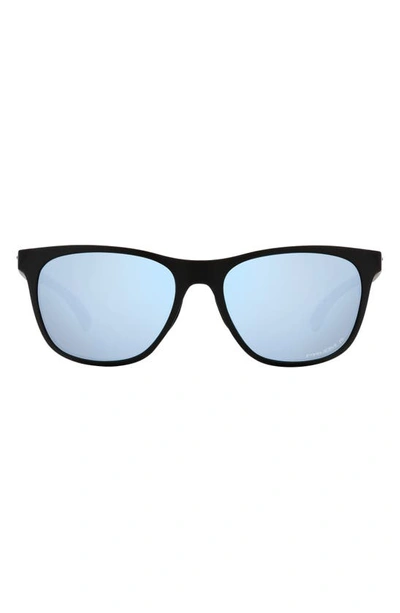 Oakley Leadline 56mm Prizm™ Polarized Square Sunglasses In Matte Black