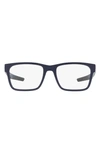 Prada 55mm Pillow Optical Glasses In Matte Blue