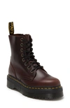Dr. Martens' Jadon Arc Platform Boot In Brown Classic Pull Up