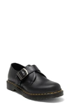 Dr. Martens' 1461 Monk Strap Loafer In Black Classic Pull Up