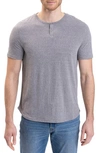 Threads 4 Thought Baseline Slub Henley In Heather Grey