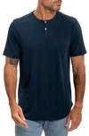 Threads 4 Thought Baseline Slub Henley In Midnight