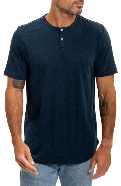 Threads 4 Thought Baseline Slub Henley In Midnight