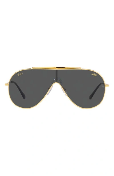 Ray Ban Pilot In Dark Grey