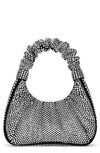 Jw Pei Gabbi Crystal-embellished Shoulder Bag In Black