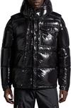 Moncler Karakorum Ripstop Down Jacket In Black
