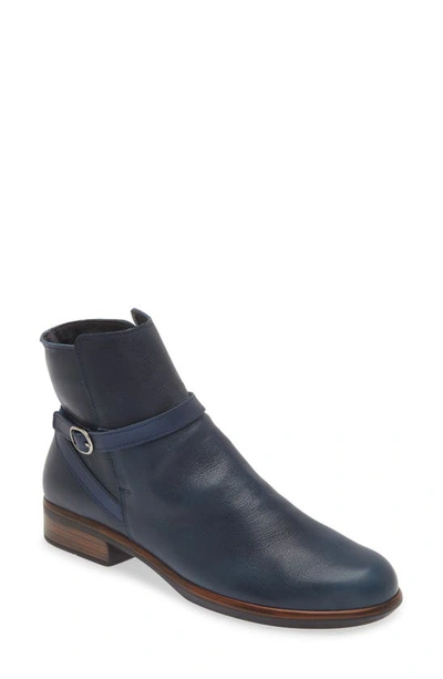 Naot Briza Bootie In Soft Ink/ Polar Sea Leather
