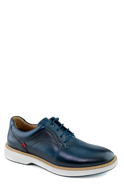 Marc Joseph New York Bedford Ave. Derby In Navy Soft Burnished