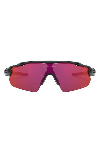 Oakley Radar® Ev Pitch® 38mm Shield Sunglasses In Black/ Purple Pink