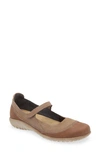Naot Kire Mary Jane Flat In Bark/almond/stone