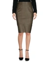 YVES SALOMON Knee length skirt,35336138BC 3