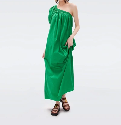 Diane Von Furstenberg Pasquale One-shoulder Maxi Dress In Multi