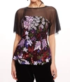 Eva Franco Sophie Top In Tempest Bloom In Multi