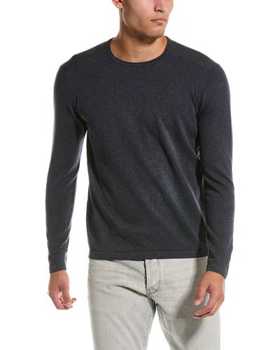 Raffi Vanise Yoke Crewneck Sweater In Grey